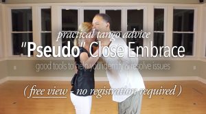 The Pseudo Close Embrace Issue