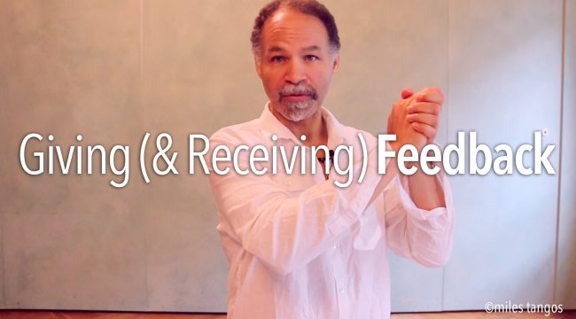 Giving (and Receiving) Feedback.