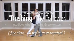 Rushing The Follower