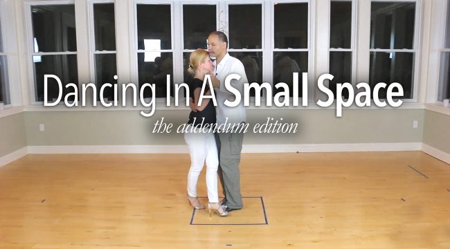 Dancing In A Small Space – Addendum